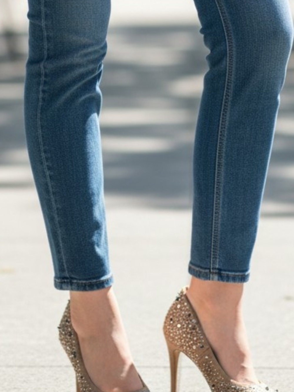 Aldo Taupe Spiked Heels